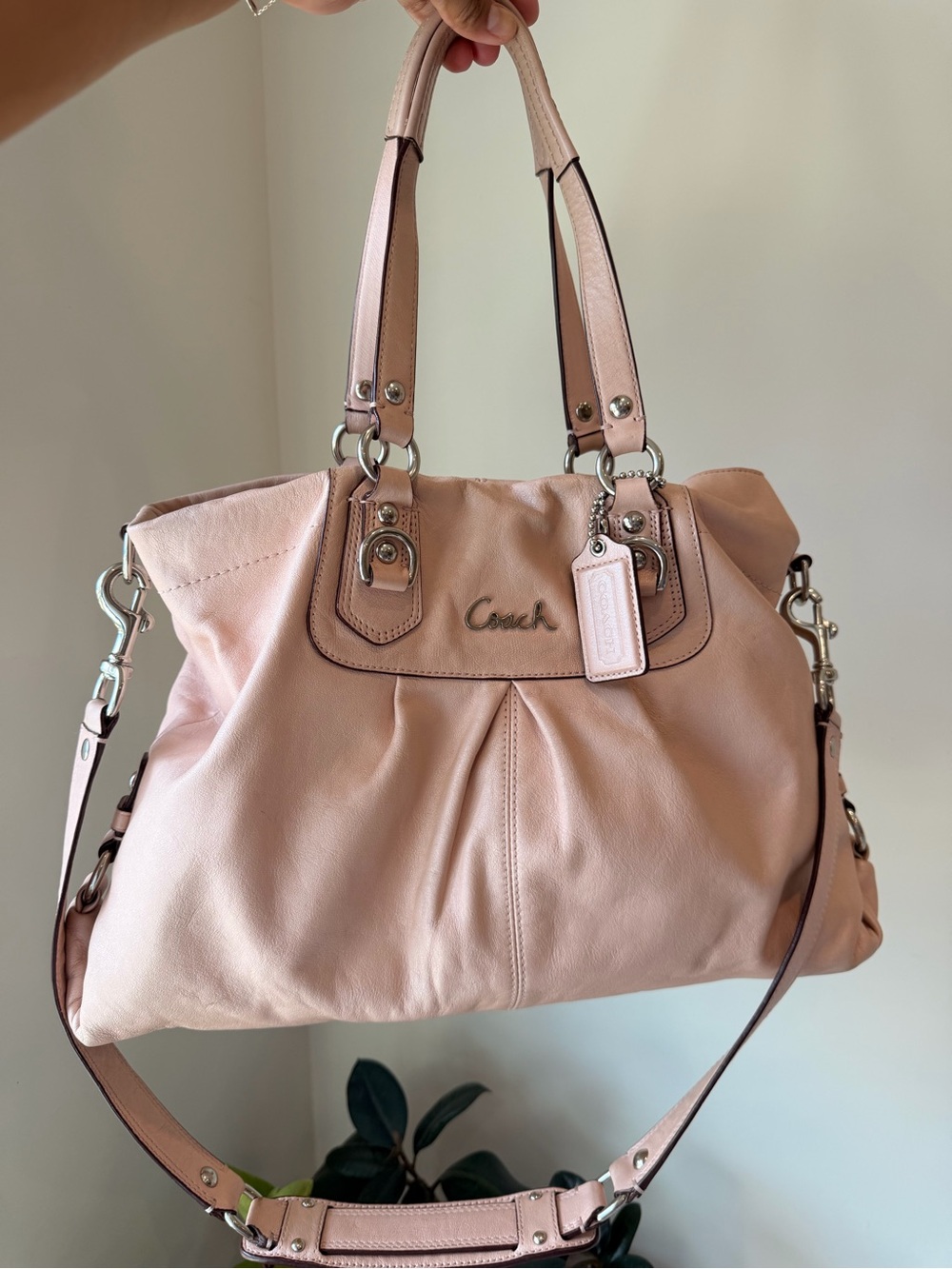🩷 Vintage Coach 2011 Madison Leather Lindsey Satchel
